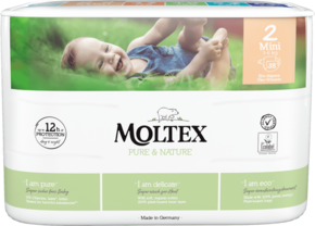 MOLTEX plenice Pure &amp; Nature Mini 3-6 kg
