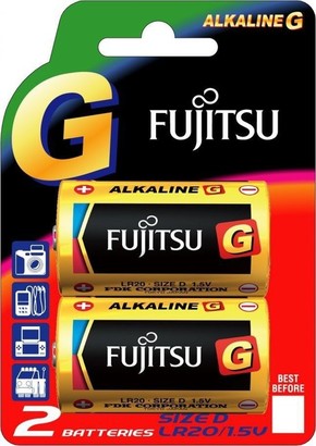 Fujitsu alkalna baterija LR20