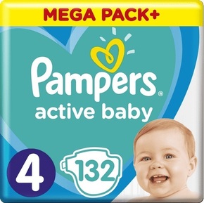 Pampers plenice Active Baby Mega Pack Velikost 4