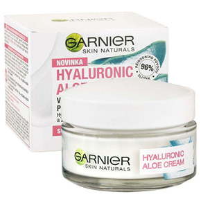 Garnier Hyaluronic Aloe Cream negovalna krema za suho in občutljivo kožo 50 ml