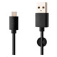 FIXED Kabel USB/USB-C, USB 2.0, 1 m, črn