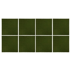 Shumee ploščice iz umetne trave 8 kosov 50x50x2