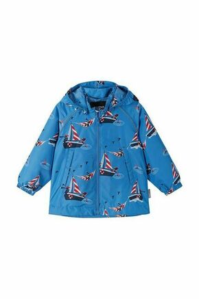 Otroška jakna Reima Hete - modra. Otroška jakna iz kolekcije Reima. Prehoden model