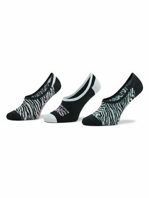 Vans Set 3 parov ženskih stopalk Zebra Daze Canoodle VN00079YBR51 Pisana