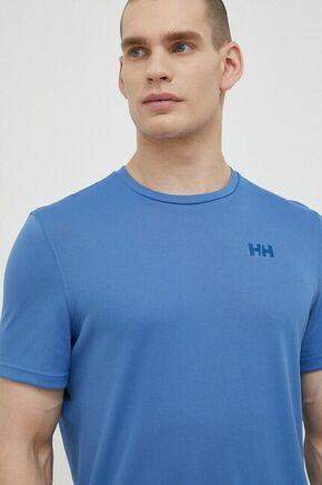 Funkcionalna kratka majica Helly Hansen Solen - modra. Funkcionalna kratka majica iz kolekcije Helly Hansen. Model izdelan iz materiala