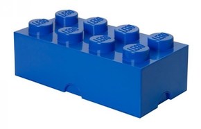 LEGO® Kocka za shranjevanje KOCKA ZA SHRANJEVANJE BRICK 8 MODRA 40041731