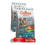 Calibra Premium Line Senior in Light hrana za starejše ali prekomerne težke odrasle pse, 2 x 12 kg