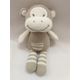 WEBHIDDENBRAND Baby Hug opica, pletena, pliš, dolge noge, 32 cm