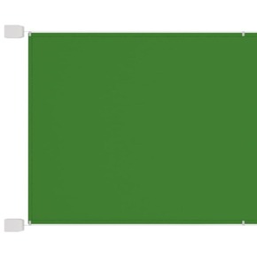 Vidaxl Vertikalna markiza svetlo zelena 140x600 cm tkanina oxford