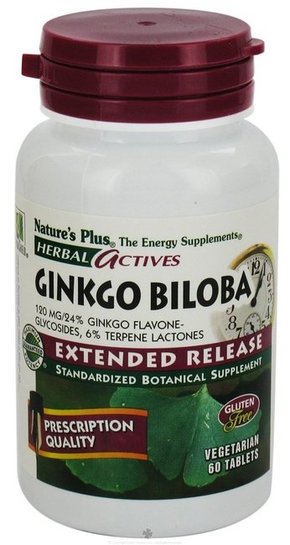 Herbal aktiv Ginkgo Biloba Tablete - 60 tabl.