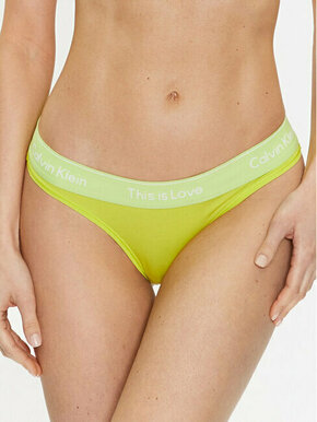 Calvin Klein Underwear Tangice 000QF7283E Zelena