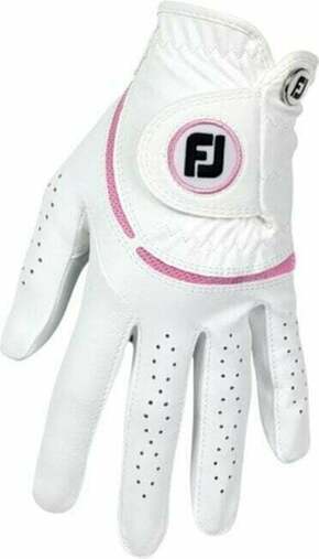 Footjoy Weathersof Womens Golf Glove Regular LH White/Pink S 2024