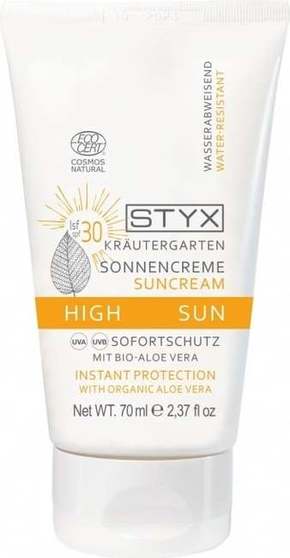 "STYX Sončna krema ZF 30 zeliščen vrt SUN - 70 ml"