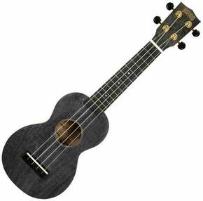 Mahalo MS1TBK Soprano ukulele Transparent Black