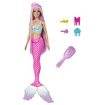Mattel Barbie Pravljična punčka z dolgimi lasmi - morska deklica