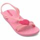 Otroški sandali Ipanema roza barva - roza. Otroški sandali iz kolekcije Ipanema. Model izdelan iz sintetičnega materiala. Lahek in udoben model, idealen za vsakodnevno nošenje.