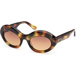Emilio Pucci EP0246 55F ONE SIZE (52) Havana/Rjava