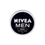 Nivea Men Creme Face Body Hands dnevna krema za obraz za vse tipe kože 75 ml za moške
