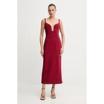 Bardot Obleka Bardot bordo 59009DB2