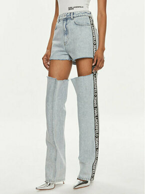 Karl Lagerfeld Jeans Jeans hlače 241J1105 Modra Straight Fit