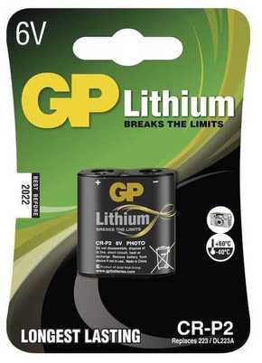 GP baterija Lithium CR-P2 1BL