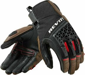 Rev'it! Gloves Sand 4 Brown/Black 3XL Motoristične rokavice