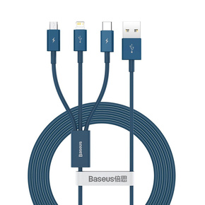 BASEUS baseus superior cable usb - lightning / micro usb / usb type 3