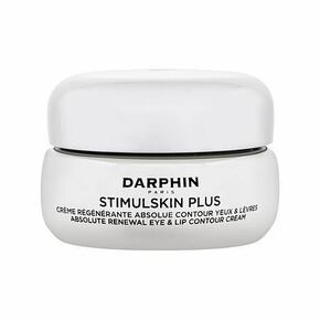 Darphin Stimulskin Plus Absolute Renewal Eye &amp; Lip Contour Cream pomlajevalna krema za predel okoli oči in ustnice 15 ml za ženske