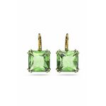 Swarovski Prepoznavni viseči uhani z zelenimi kristali Millenia 5636564