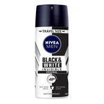Nivea Men Invisible For Black &amp; White antiperspirant deodorant v spreju 100 ml za moške
