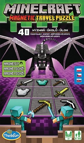 Ravensburger ThinkFun Minecraft Magnetic potovalna igra