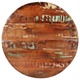 vidaXL Mizna plošča Ø 90x3,8 cm okrogla trden predelan les