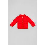 Otroška jakna zippy rdeča barva - rdeča. Otroška Jakna iz kolekcije zippy. Podloženi model izdelan iz enobarvnega materiala.
