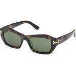 Emilio Pucci EP0235 55N ONE SIZE (54) Havana/Zelena