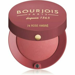 BOURJOIS Paris Little Round Pot rdečilo za obraz 2.5 g Odtenek 74 rose ambre
