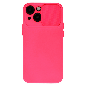 Onasi Lens Cover silikonski ovitek zaščita za Samsung Galaxy A23 - pink