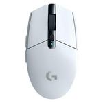Logitech G305 Lightspeed gaming miška, beli, optični, brezžičen, 1200 dpi, 400 IPS, 99g, 40G, 1ms, 1000Hz