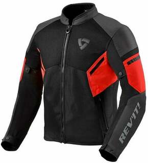 Rev'it! Jacket GT-R Air 3 Black/Neon Red XL Tekstilna jakna