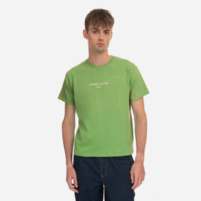 Bombažna kratka majica Guess Vintage Logo Tee M3GI00KBB50 zelena barva - zelena. Lahkotna majica iz kolekcije Guess