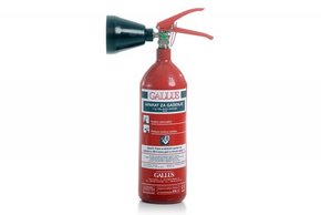 Gallus gasilni aparat na CO2 z nosilcem