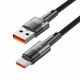 Tech-protect Ultraboost kabel USB / USB-C 66W 6A 2m, siva