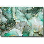 Steklena slika 100x70 cm Turquoise – Wallity