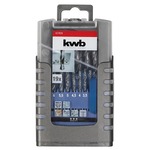 KWB set svedrov za kovino, 1-10 mm, 19/1, HSS, DIN 338 (421920)