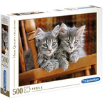 Clementoni Puzzle 500 HQC Kittens, mucki 30545