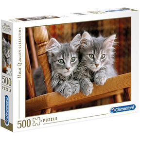 Clementoni Puzzle 500 HQC Kittens
