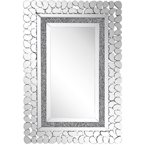 Beliani Stensko ogledalo PABU 60 x 90 cm