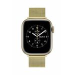 Pas za uro apple watch Daniel Wellington Smart Watch Mesh strap G 18mm zlata barva - zlata. Pas za uro Apple Watch iz kolekcije Daniel Wellington. Model izdelan iz nerjavnega jekla.