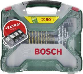 Komplet dodatne opreme Bosch X-Line 50Ti in namestitveni komplet s 173 deli