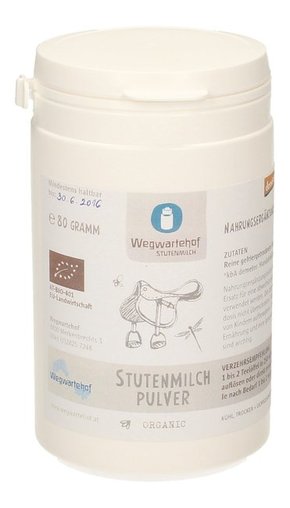 "Wegwartehof Bio Demeter kobilje mleko v prahu - 80 g"