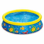 AZURO Otroški bazen QUICK SET z napihljivim robom – rumen 1.52 x 0.38 m